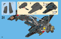 LEGO 42002 instructions page 36 – build guide