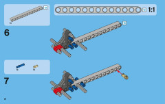LEGO 42002 instructions page 4 – build guide