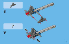 LEGO 42002 instructions page 5 – build guide