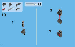 LEGO 42002 instructions page 6 – build guide