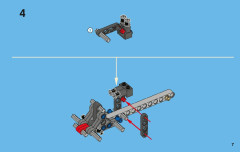LEGO 42002 instructions page 7 – build guide