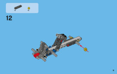LEGO 42002 instructions page 9 – build guide