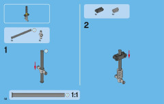 LEGO 42004 instructions page 12 – build guide