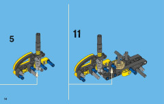 LEGO 42004 instructions page 14 – build guide