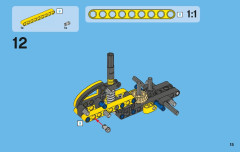 LEGO 42004 instructions page 15 – build guide
