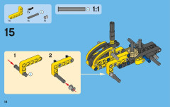 LEGO 42004 instructions page 18 – build guide