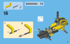 LEGO 42004 instructions page 19 – build guide