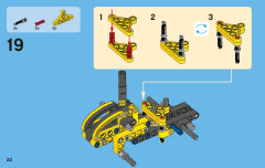 LEGO 42004 instructions page 22 – build guide