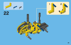 LEGO 42004 instructions page 25 – build guide