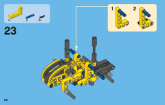 LEGO 42004 instructions page 26 – build guide