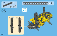 LEGO 42004 instructions page 30 – build guide