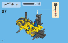 LEGO 42004 instructions page 32 – build guide