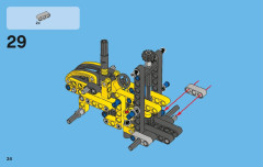 LEGO 42004 instructions page 34 – build guide