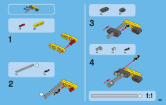 LEGO 42004 instructions page 35 – build guide
