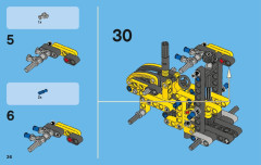 LEGO 42004 instructions page 36 – build guide