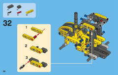 LEGO 42004 instructions page 38 – build guide