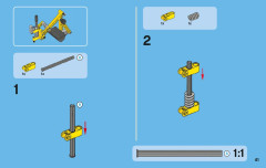 LEGO 42004 instructions page 41 – build guide