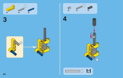LEGO 42004 instructions page 42 – build guide