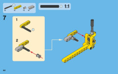 LEGO 42004 instructions page 44 – build guide
