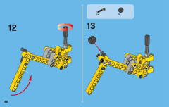 LEGO 42004 instructions page 48 – build guide