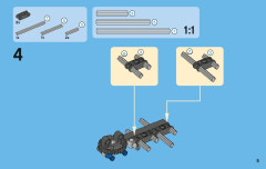 LEGO 42004 instructions page 5 – build guide