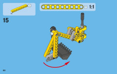 LEGO 42004 instructions page 50 – build guide