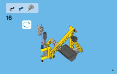 LEGO 42004 instructions page 51 – build guide