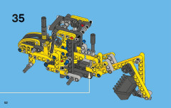 LEGO 42004 instructions page 52 – build guide