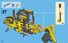 LEGO 42004 instructions page 54 – build guide