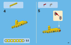 LEGO 42004 instructions page 57 – build guide