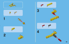 LEGO 42004 instructions page 59 – build guide