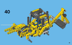 LEGO 42004 instructions page 61 – build guide