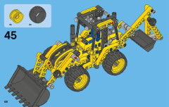 LEGO 42004 instructions page 68 – build guide
