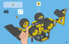 LEGO 42004 instructions page 69 – build guide