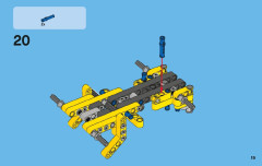 LEGO 42004 instructions page 19 – build guide