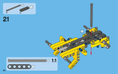 LEGO 42004 instructions page 20 – build guide