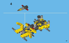 LEGO 42004 instructions page 27 – build guide