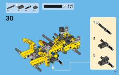 LEGO 42004 instructions page 31 – build guide
