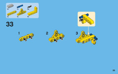 LEGO 42004 instructions page 35 – build guide