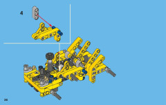 LEGO 42004 instructions page 36 – build guide