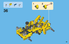 LEGO 42004 instructions page 39 – build guide
