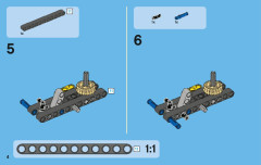 LEGO 42004 instructions page 4 – build guide
