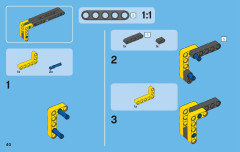 LEGO 42004 instructions page 40 – build guide
