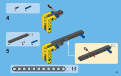 LEGO 42004 instructions page 41 – build guide