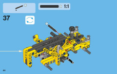 LEGO 42004 instructions page 44 – build guide