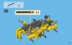 LEGO 42004 instructions page 45 – build guide
