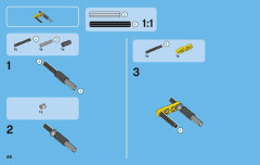 LEGO 42004 instructions page 46 – build guide