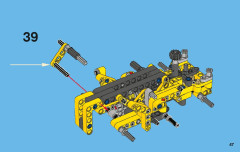 LEGO 42004 instructions page 47 – build guide