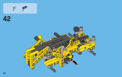 LEGO 42004 instructions page 50 – build guide