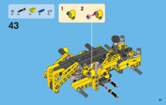LEGO 42004 instructions page 51 – build guide
